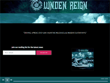 Tablet Screenshot of lundenreign.com